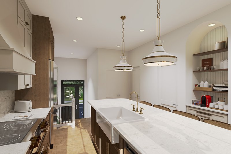 Home Plan - Interior - Kitchen 1 for Craftsman House Plan #23-2862 - 3 bed, 2 bath