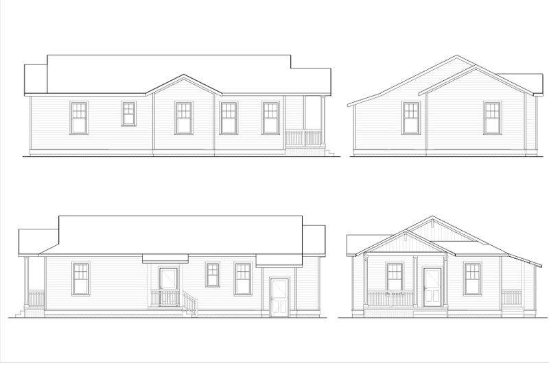 Home Plan - Exterior - Other Elevation for Craftsman House Plan #936-53 - 3 bed, 2 bath