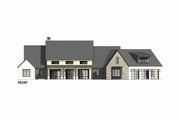 European Style House Plan - 4 Beds 4.5 Baths 3817 Sq/Ft Plan #1096-22 