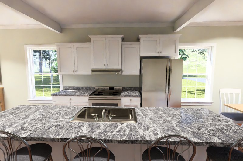 Home Plan - Interior - Kitchen 1 for Modern House Plan #513-2488 - 2 bed, 2.5 bath