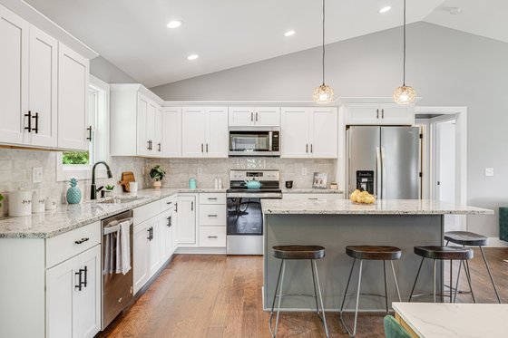 Interior - Kitchen for Cottage House Plan #44-246 - 3 bed, 2 bath