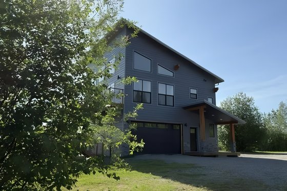 Exterior - Front Elevation 3 for Contemporary House Plan #932-339 - 2 bed, 2 bath