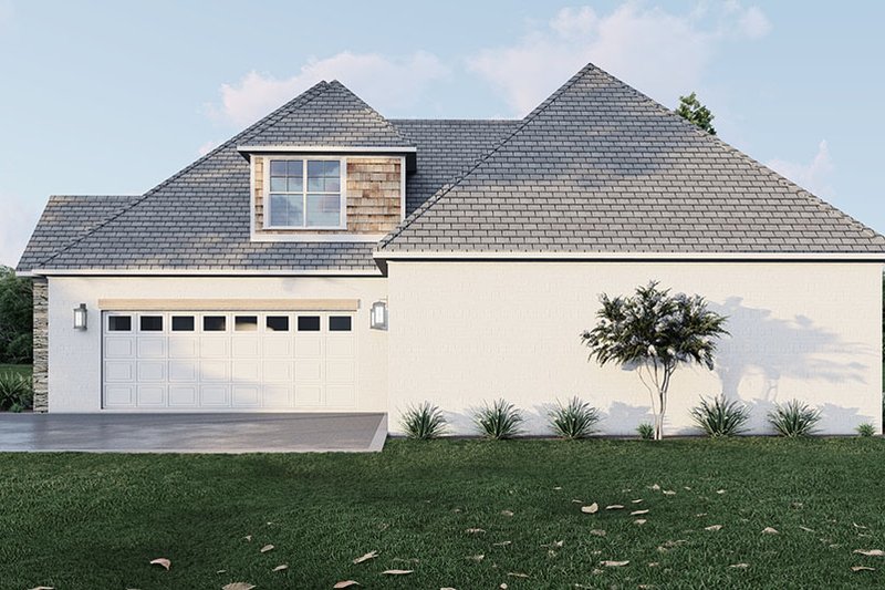 Architectural House Design - Exterior - Other Elevation 1 for European House Plan #923-301 - 3 bed, 2.5 bath