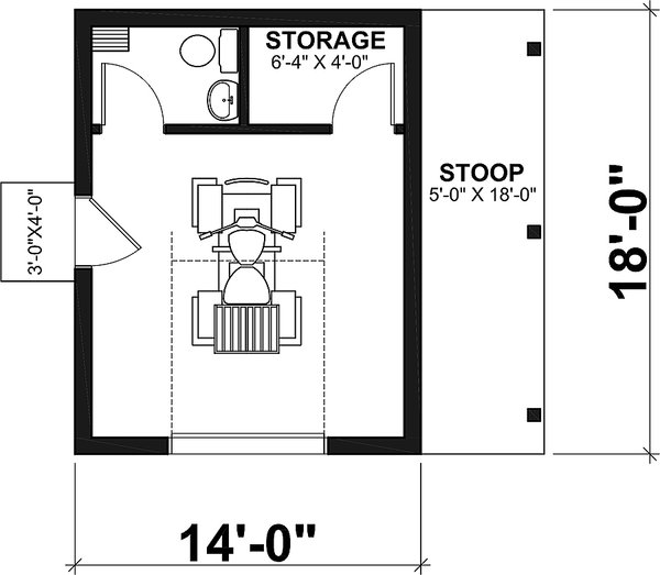 House Design - Country Floor Plan - Main Floor Plan #23-2754