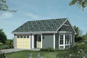 Traditional Exterior - Front Elevation Plan #57-397