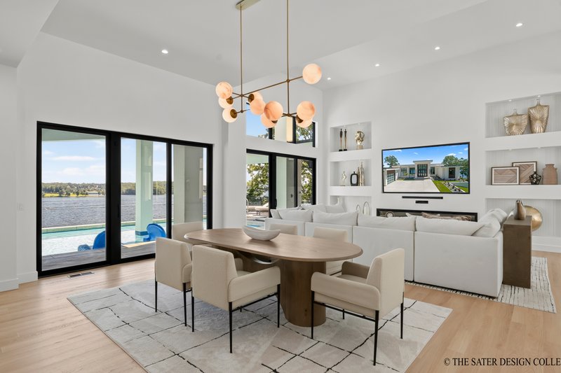 Architectural House Design - Interior - Dining Room for Contemporary House Plan #930-546 - 3 bed, 3.5 bath