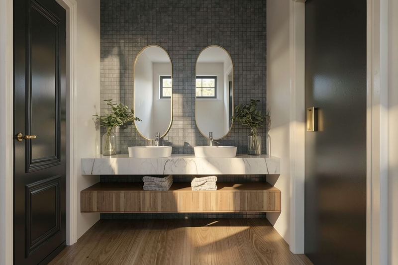 Architectural House Design - Interior - Master Bathroom for Barndominium House Plan #1064-512 - 3 bed, 2 bath