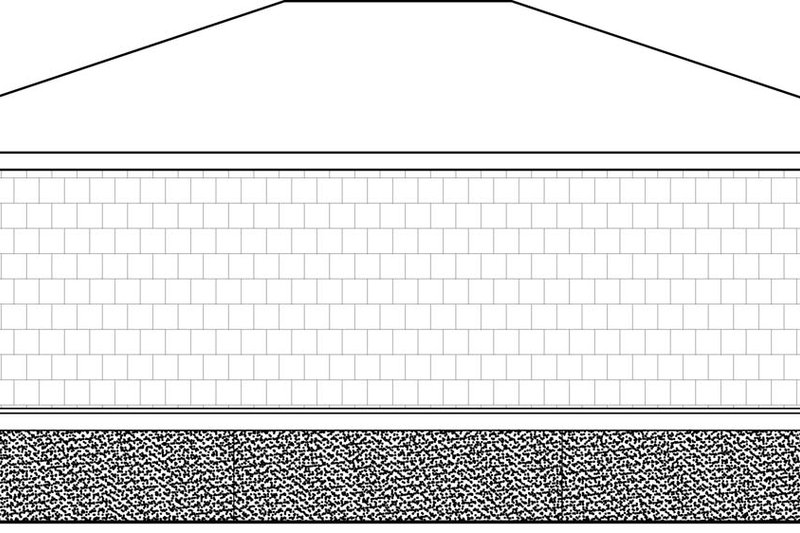 Architectural House Design - Exterior - Other Elevation 1 for Craftsman House Plan #895-52, 0 bath