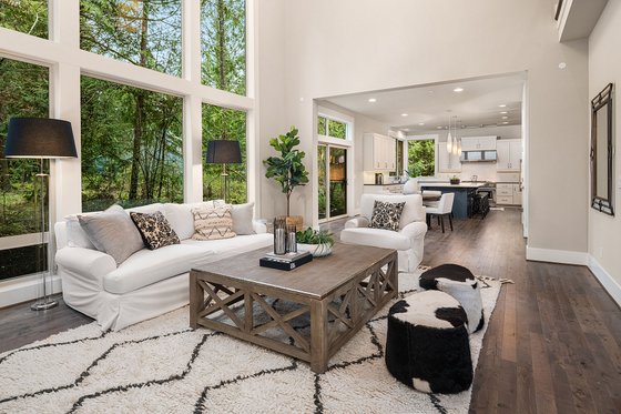 Interior - Family Room for Contemporary House Plan #1066-14 - 5 bed, 4.5 bath