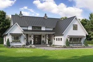 Farmhouse Exterior - Front Elevation Plan #51-1134