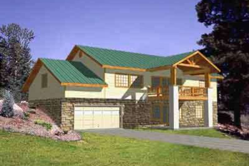 Dream House Plan - Traditional Exterior - Front Elevation Plan #117-304