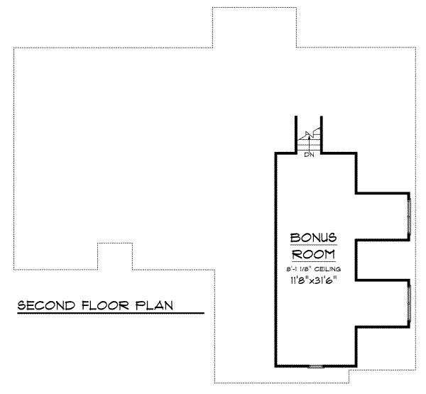 Architectural House Design - Traditional Floor Plan - Other Floor Plan #70-698