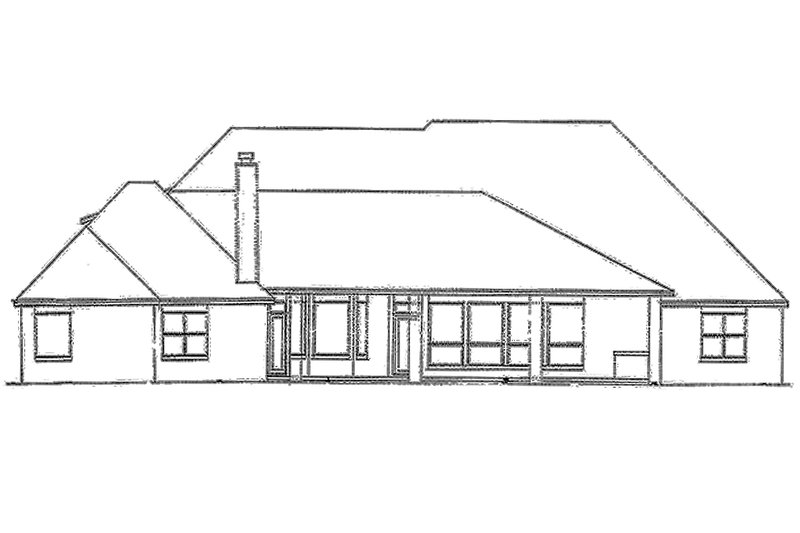 Dream House Plan - Exterior - Front Elevation 5 for European House Plan #52-193 - 4 bed, 3.5 bath