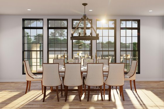 Interior - Dining Room 1 for Traditional House Plan #923-343 - 5 bed, 4.5 bath