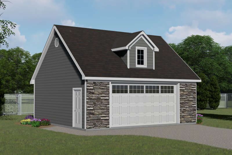 Dream House Plan - Craftsman Exterior - Front Elevation Plan #1064-49