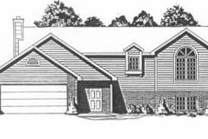 Traditional Exterior - Front Elevation Plan #58-106