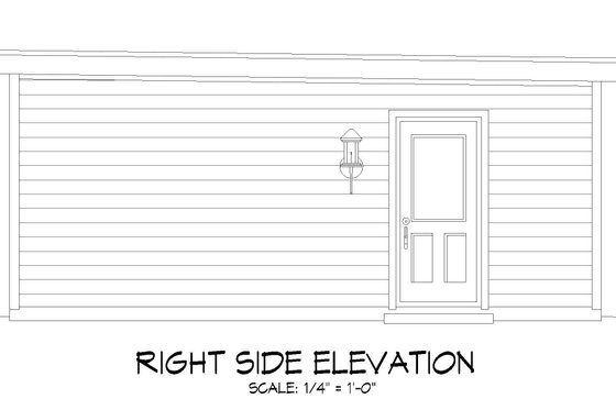 Exterior - Other Elevation 1 for Traditional House Plan #932-487, 0 bath