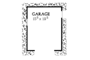 Traditional Style House Plan - 0 Beds 0 Baths 320 Sq/Ft Plan #72-243 