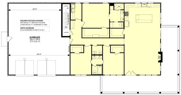 House Plan Design - Barndominium Floor Plan - Other Floor Plan #430-416