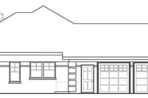 Exterior - Other Elevation for Traditional House Plan #124-885 - 3 bed, 2.5 bath