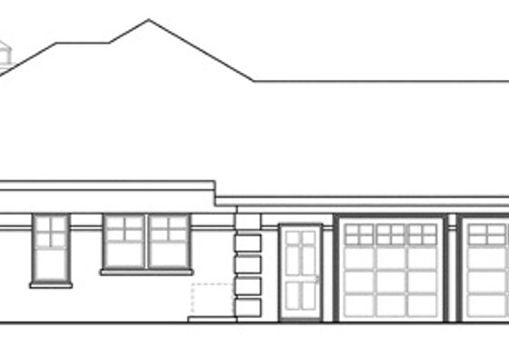 Exterior - Other Elevation for Traditional House Plan #124-885 - 3 bed, 2.5 bath
