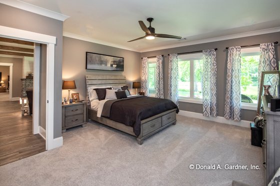 Interior - Bedroom 2 for Craftsman House Plan #929-340 - 5 bed, 4 bath