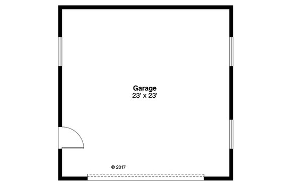 Floor Plan - Main Floor for Traditional House Plan #124-1039, 0 bath