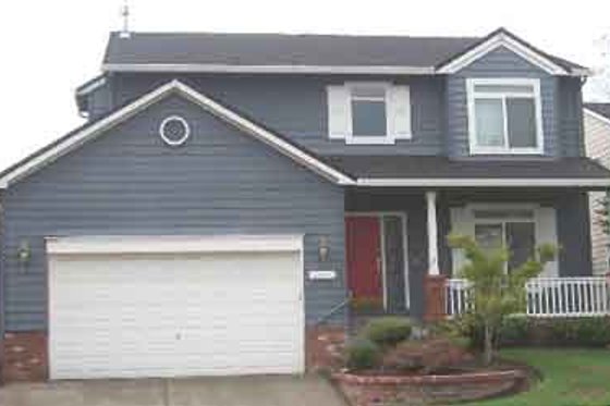 Exterior - Front Elevation House Plan #130-118 - 4 bed, 2.5 bath