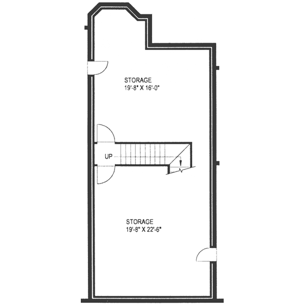 Dream House Plan - Traditional Floor Plan - Lower Floor Plan #117-217