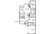 European Style House Plan - 3 Beds 2.5 Baths 3616 Sq/Ft Plan #141-125 