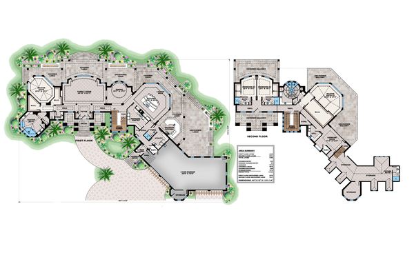 House Plan Design - Contemporary Floor Plan - Main Floor Plan #27-573