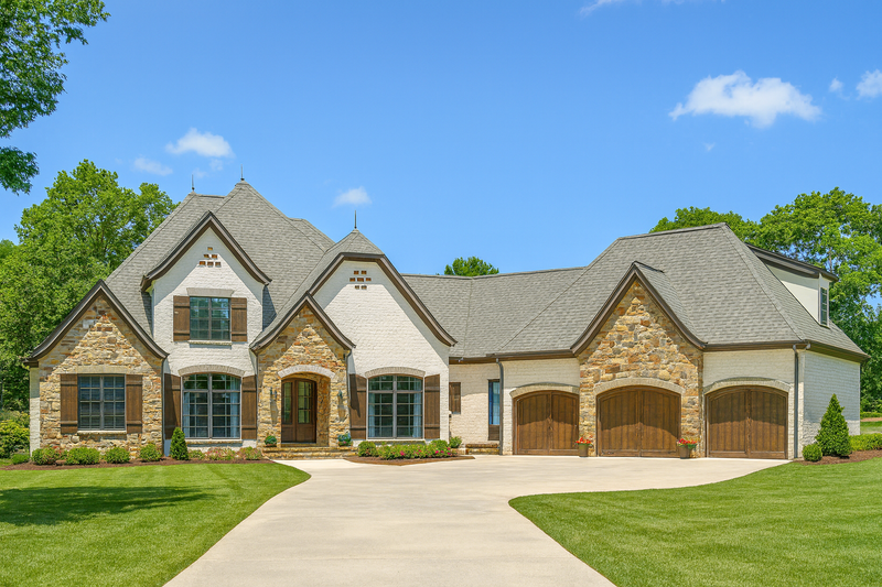 Architectural House Design - European Exterior - Front Elevation Plan #923-66