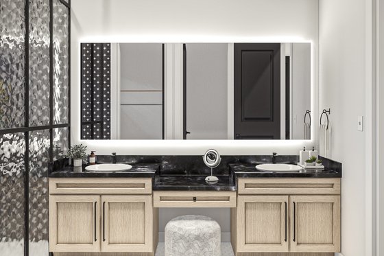 Interior - Bathroom for Barndominium House Plan #455-639 - 3 bed, 2 bath