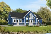 Country Style House Plan - 2 Beds 2 Baths 1586 Sq/Ft Plan #932-786 