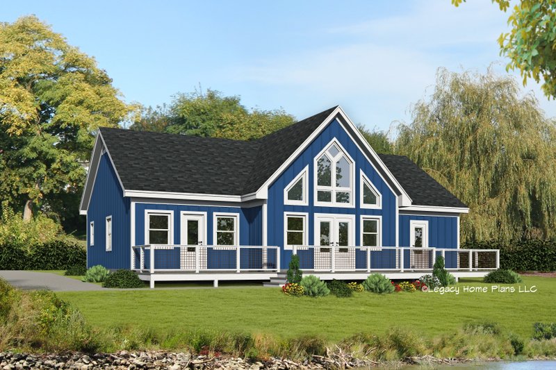Home Plan - Photo for Country House Plan #932-786 - 2 bed, 2 bath