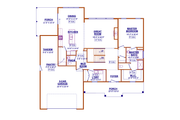 Craftsman Style House Plan - 3 Beds 2.5 Baths 2207 Sq/Ft Plan #1089-7 