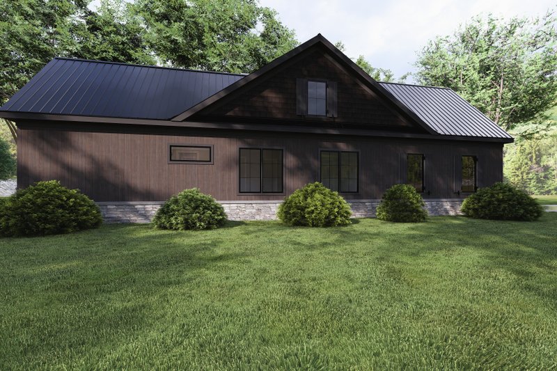 Home Plan - Exterior - Other Elevation 2 for Farmhouse House Plan #1094-32 - 3 bed, 2 bath
