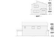 Craftsman Style House Plan - 4 Beds 2.5 Baths 2117 Sq/Ft Plan #53-688 Exterior 