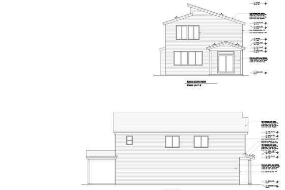 Exterior - Other Elevation 1 for Craftsman House Plan #53-688 - 4 bed, 2.5 bath