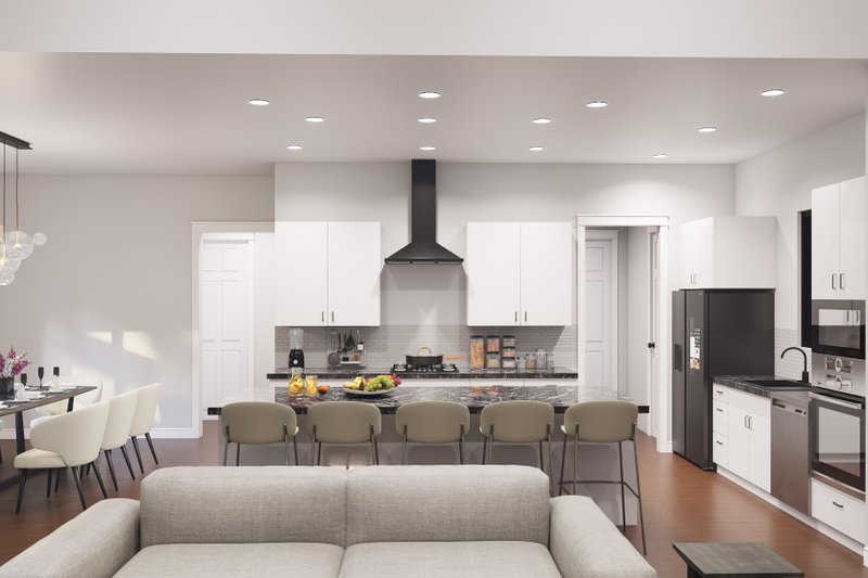 Architectural House Design - Interior - Kitchen for Farmhouse House Plan #932-1382 - 3 bed, 2.5 bath
