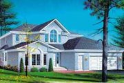 Traditional Style House Plan - 4 Beds 2.5 Baths 2614 Sq/Ft Plan #25-2221 