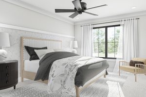 Interior - Master Bedroom for Farmhouse House Plan #455-236 - 3 bed, 2.5 bath