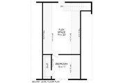 Southern Style House Plan - 1 Beds 0 Baths 662 Sq/Ft Plan #932-831 