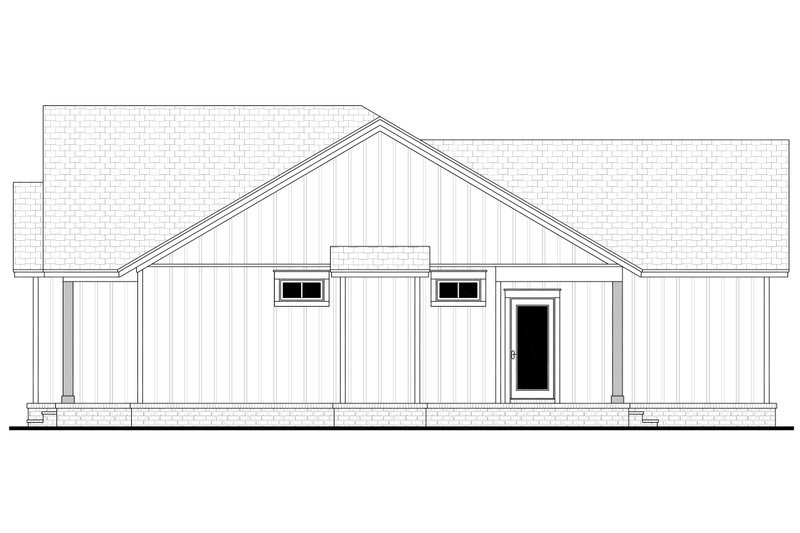 House Plan Design - Exterior - Other Elevation 1 for Cottage House Plan #430-247 - 2 bed, 2 bath