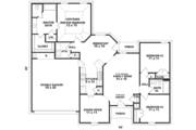 Traditional Style House Plan - 3 Beds 2 Baths 1545 Sq/Ft Plan #81-236 
