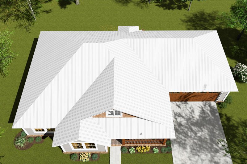 Home Plan - Exterior - Other Elevation 2 for Traditional House Plan #20-1886 - 3 bed, 2 bath