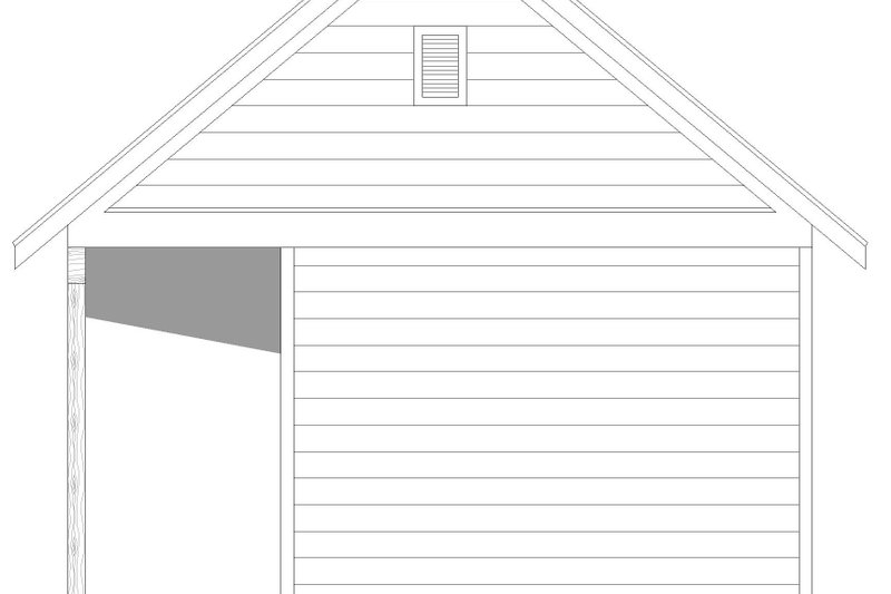 Dream House Plan - Exterior - Rear Elevation for Traditional House Plan #932-655, 0 bath