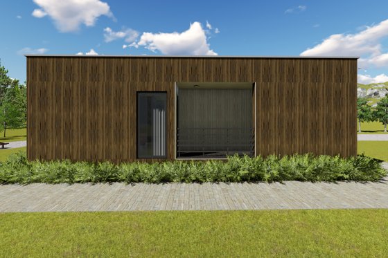 Photo 3 for Modern House Plan #549-8 - 2 bed, 2 bath