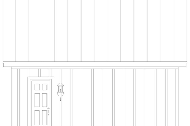 Architectural House Design - Exterior - Other Elevation 1 for Contemporary House Plan #932-1263, 0 bath
