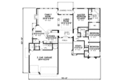 Traditional Style House Plan - 3 Beds 2.5 Baths 3315 Sq/Ft Plan #65-306 